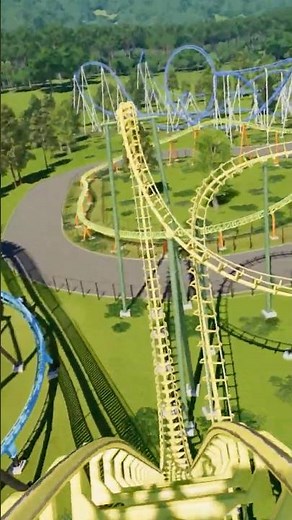 Realistic Arrow Looper | Planet Coaster 2 #Shorts POV