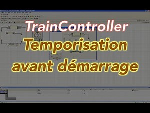 TrainController 8 Silver: Temporisation au démarrage d'un trajet