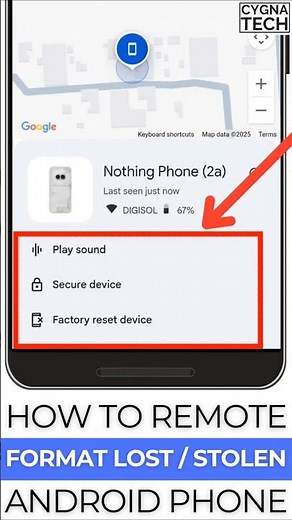🚨 How to REMOTE FORMAT a Lost or Stolen Android Phone in 2025 (Fast & Secure)