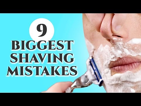 9 Biggest Shaving Mistakes & How to Avoid Them - Advice on Razors & Techniques for Men