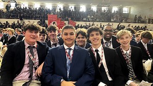 U of D Jesuit held the Mass of the Holy Spirit today to commence the new academic year. This tradition, rooted in the 16th century, is observed across Jesuit schools and universities worldwide to thank God for the gifts of creation and salvation and to seek the guidance and wisdom of the Holy Spirit in the coming year. #CatholicEducation #JesuitEducation #UofDJesuit #AMDG | U of D Jesuit High School and Academy