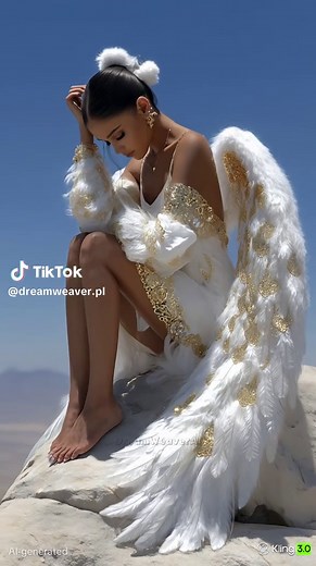 A True Angel Made by @Kling AI 3.0 — the best commercial-grade AI video model. Native 1080p output, built for brand storytelling, and professional film production. #klingai #Kling3 #Angel #wings #Heaven