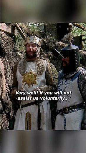 Get the Shrubbery or get "NI'd"! 🌳🥥#Shrubbery #KingArthur ||🎬Monty.Python.And.The.Holy.Grail.