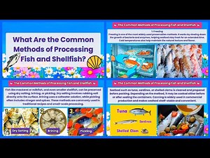 💟 (TLE) What Are the Common Methods of Processing Fish and Shellfish? | #iQuestionPH