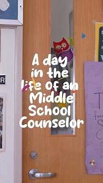 A day in the life of a Middle School Counselor
