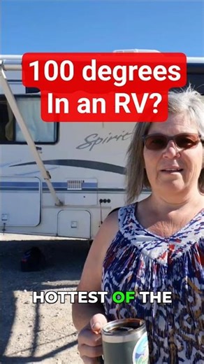 RV Hack: Keep Your Rig Cool in Extreme Heat! #heatwavesurvival #rvliving #carolynsrvlife
