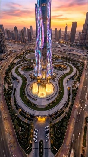 BURJ KHALIFA: The World’s Tallest Engineering Marvel | 64-Second AI Timelapse