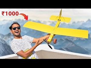 Make A Rc Plane Out of Thermocol #rcplane #diyprojects #airplane#diy #apnitechnique9