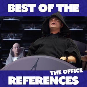 203K views · 1.4K reactions | From Yoda to Donald Trump, here's all our favourite pop culture references from The Office U.S.! | Comedy Bites | Facebook