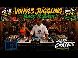 STRICTLY VINYL JUGGLING BACK TO BASIC LIVESTREAM JAMMING DANCEHALL\\REGGAE MUSIC