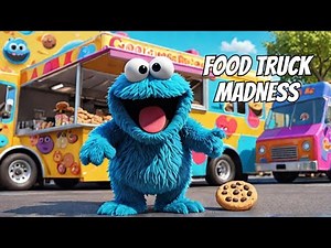 Cookie Monster's Epic Food Truck Adventure!