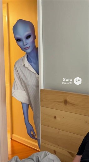 Again!!! #sora #fyp #ai #alien #shirt