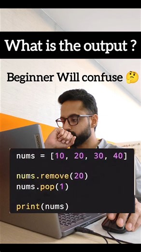 what is the output 🤔👇. #coding #programming #python #tech #question