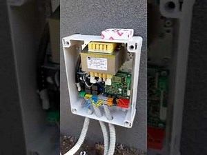 Настройка блока управления автоматики для распашных ворот bft