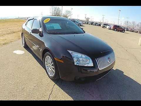 2008 Mercury Milan Premier V6 Black | Leather Interior | P10099A