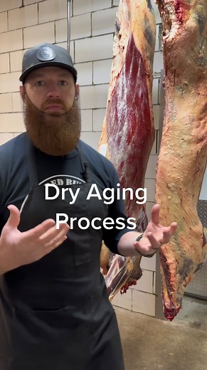 35K views · 9K reactions | Dry Aging Process #beef #cow #butcher #dryaged #sideofbeef #information #processvideo #fyi #flavor #beardedbutcher #themoreyouknow #knowyourfood #fyp #viral | The Bearded Butchers | Facebook