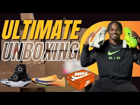 ULTIMATE NIKE Gear Haul Unboxing for Pro Sprinters🔥 || Aaron Kingsley Brown