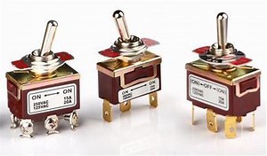 [Hot Item] Three Pole Tpst 6 Pin on off on Toggle Switch 15A 250VAC