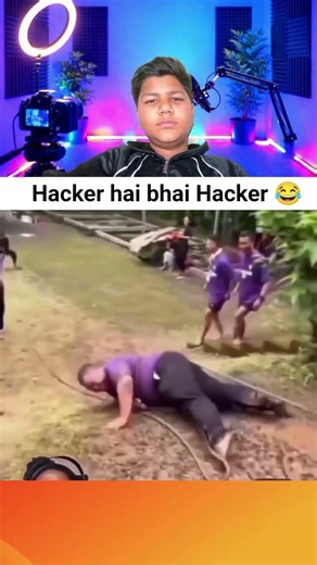 Hacker hai bhai Hacker 😂 #funny #shorts #shortsfeed #comedyreels