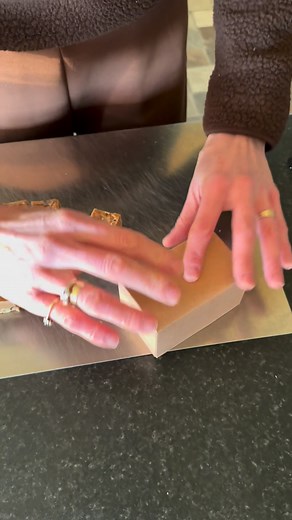 How to package fudge, if you want to gift your fudge it looks great in a small cardboard box tied with a nice ribbon. Check out our previous video for recipe | Crafts of Ireland