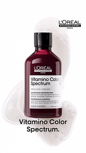 1.5K views | Estilistas, llegó el momento de mantener el color de sus creaciones vivo por más tiempo ✨ Con Vitamino Color Spectrum, una gama desarrollada para proteger las 5 dimensiones del color: brillo, luminosidad, saturación, tono y contraste. Ofrezcan a sus clientes una fidelidad de color inigualable desde el salón hasta casa. #LorealPro #LorealProChile #VitaminoColor #HairColor #ProteccionDeColor #ColoracionProfesional | L'Oréal Professionnel | Facebook