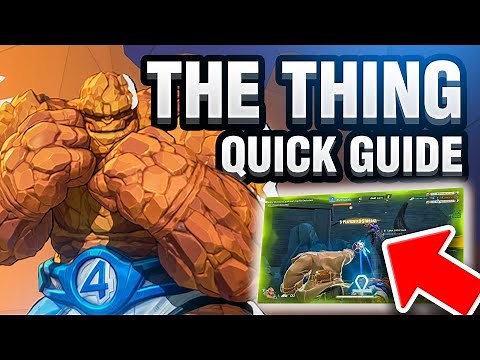 The Thing Gameplay Guide – (Marvel Rivals Early Access With Tips & Tricks)