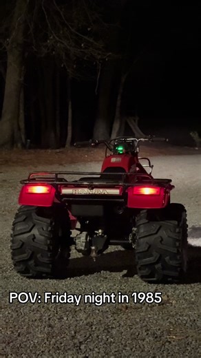 Experience Friday Night in 1985 with Honda Big Red