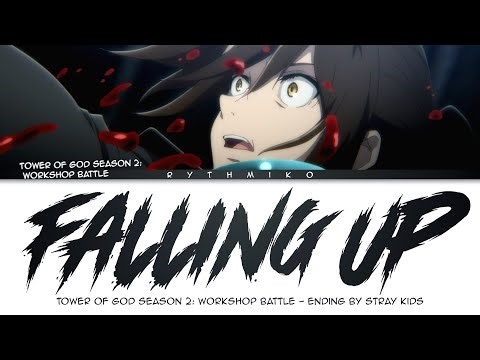 Tower of God Season 2: Workshop Battle - Ending FULL "FALLING UP" by Stray Kids (Lyrics)