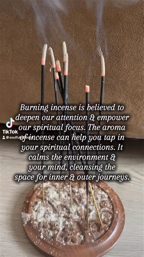 Incense sticks are fantastic for calming the mind and body. Their essential oils can reduce stress, induce relaxation, and improve concentration. #svctribe #soulfulvibesco #incense #spirituality #meditation #relaxation #cleansing #sandalwood #sage #frankincense #spiritualpractice #prayer #negativeenergy | Soulful Vibes Co.