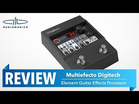 REVIEW / Multiefecto Para Guitarra Digitech Element (ELMT)