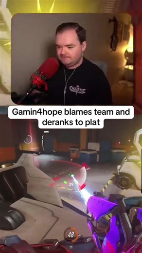 He is back to hardstuck plat #overwatch2 #overwatch #ow2 #gamin4hope #gamin4hope