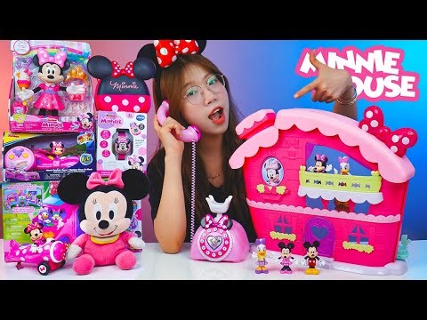 Satisfying with Unboxing Disney Minnie Mouse House Playset, Toys Collection | Review Toys ASMR