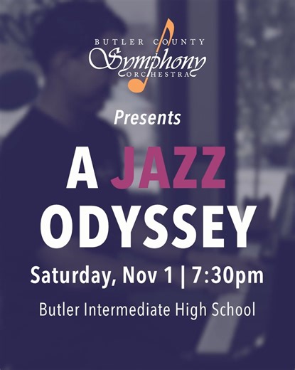 Conductor Moon Doh gives a sneak peek at where the Butler Symphony will swing next — A Jazz Odyssey, 7:30 p.m. Saturday, Nov. 1! 🎷 For details and tickets, visit https://bit.ly/4oHhGjz #JazzOdyssey #America #DukeEllington #Shostakovich #ButlerSymphony #ButlerPA #PittsburghArts #SupportLocalArts #LiveMusicButlerPA #SeasonTickets #ConcertTickets #Orchestra #Symphony #MoonDoh #LiveMusic | Butler County Symphony Orchestra