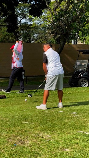 Marvin Caparros in action at the 34th Bill Shaw Golf Classic | The Perfect Drive PH