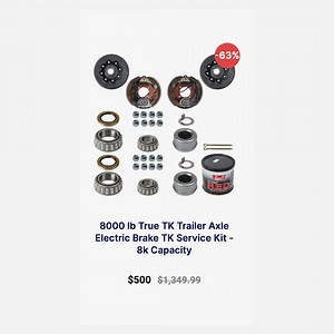 1.9K views · 526 reactions |  Your trailer brakes are too important...