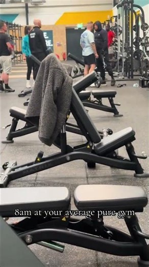 8am Roid rage at your average pure gym, only yelling no action😂 #Roidrage #gymrat