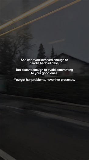 Recognize when you're only getting someone's burdens, not their time or energy. Breakup recovery guide in bio.