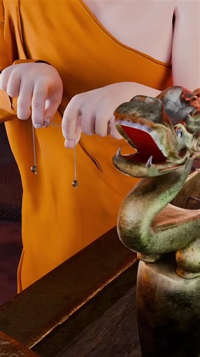 Ancient Chinese Dragon Alarm Clock Features