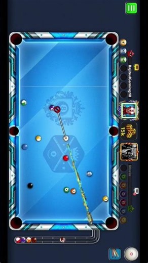 Hyperspace slippery board 🔥😱#8ballpool