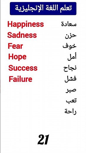 مصطلحات باللغة الانجليزية مع الترجمة و النطق ابدأ رحلة تعلم الانجليزية#انجليزي #انكليزي
