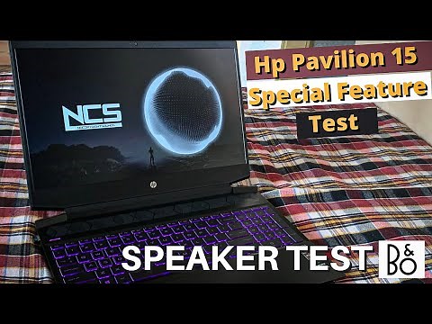 Hp Pavilion Gaming Laptop Speaker Test 🔊🙊 | B&O High Tech Speakers ? 🔥