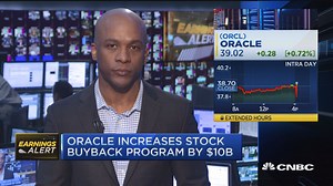 Oracle increases stock buyback program by $10B