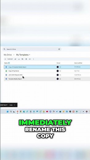 ✅ Google Drive Template Pro Tip — Easy Steps to Organize Your Files 📂