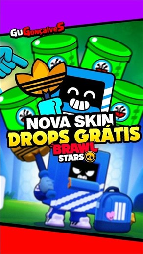 NEW SKIN and FREE NANODROPS in BrawlStars #brawlstars #brawltalk