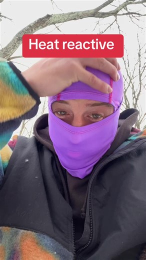 Heat reactive balaclava - stand out this season with this color changing heat reactive balaclava! ##heatreactive##colorchanging##2026##balaclava
