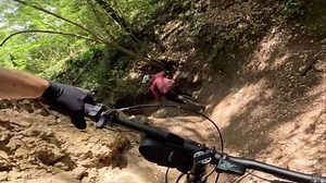 More than world-class art, cuisine, wines and landscapes…worldclass Tuscan berms await! Join us on our eMTB Tuscany Retreat this September 15-22 or October 6-13. Spots still available. A homage for today’s @letourdefrance stage one in beautiful Toscana! Rider: Nathalie from the Big Mountain office! #ridebig | Big Mountain Bike Adventures