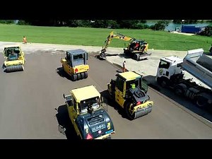 Marti arc jura - Pose de mousse bitume (enrobé à froid)