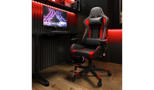 Buy X Rocker Alpha eSports Office Gaming Chair - Red | Gaming chairs | Argos