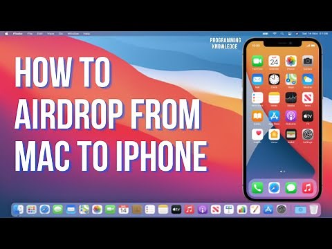How to Airdrop from Mac to iPhone | How to AirDrop a file from your Mac to iPhone