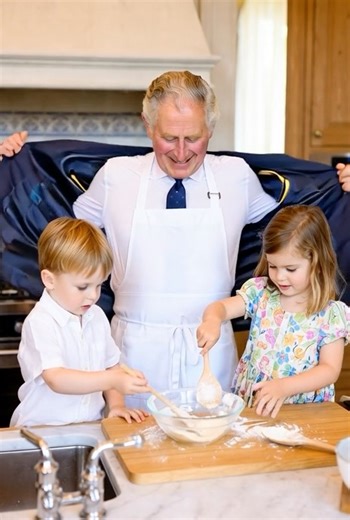 😱👑 King Charles III just SHOCKED everyone by ditching his chefs & cooking HISSELF for grandkids George, Charlotte, Louis, Archie & Lilibet! No staff, just Grandpa magic with their fave cheesy pasta & garden peas! First time EVER a King goes full chef mode! 🍳❤️ Watch more: https://todaycnews.com/tuyetanh/king-charles-iiis-royal-kitchen-shock-monarch-ditches-staff-to-whip-up-grandkids-fave-dishes-himself-first-ever-grandpa-chef-moment-👑🍳/ | The Royal Realm